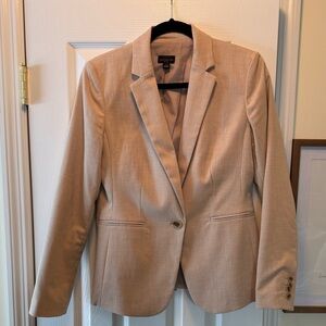 Ann Taylor Beige Women's Blazer